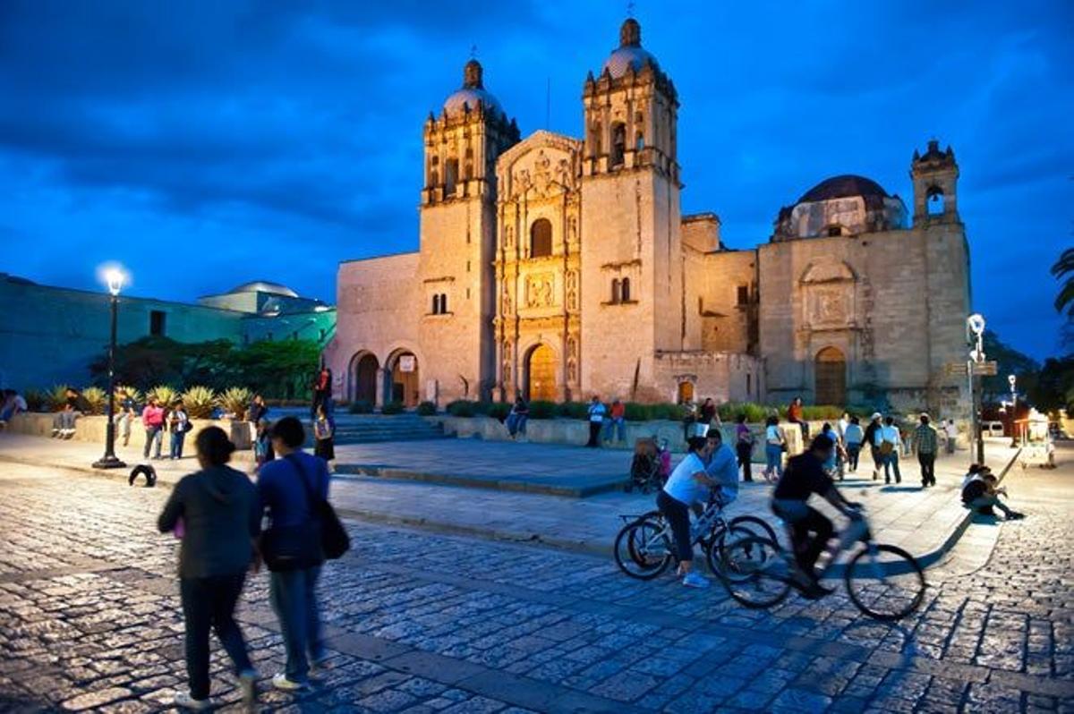 Templo de Santo Domingo en Oaxaca.