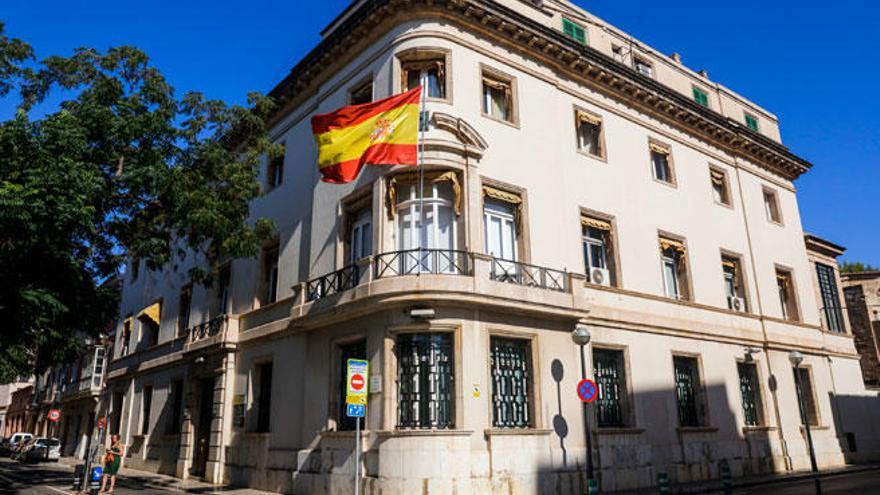 La que fuera casa del alcalde Emili Darder, hoy propiedad del ministerio de Defensa.