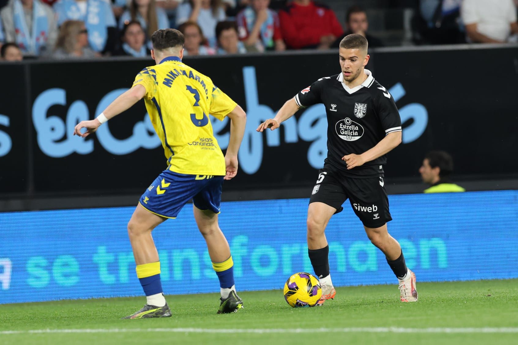 El Celta-Las Palmas, en imágenes