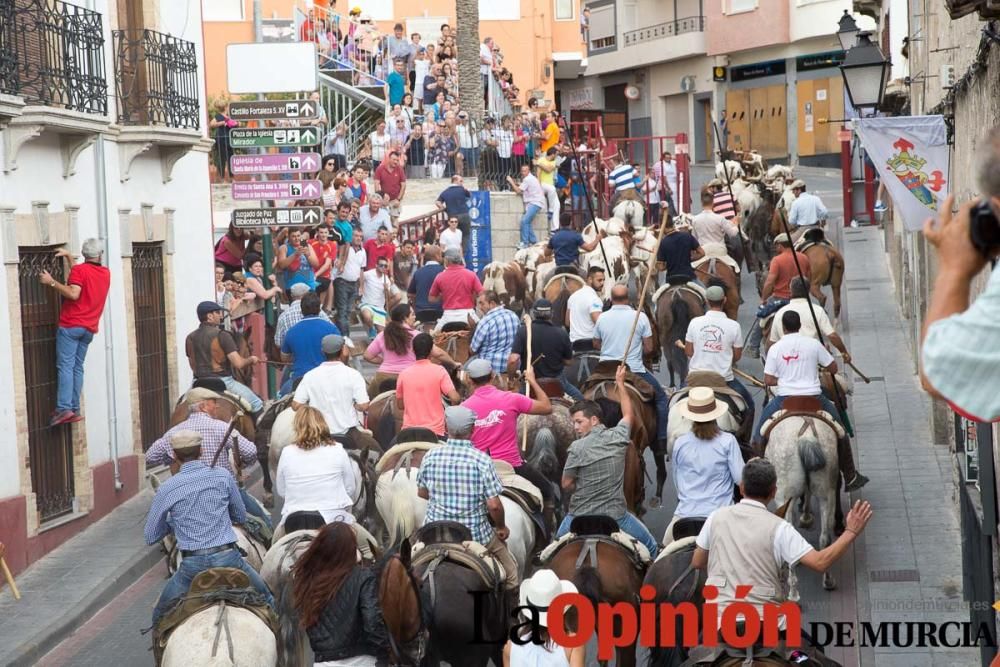 Último encierro en las Fiestas de Moratalla