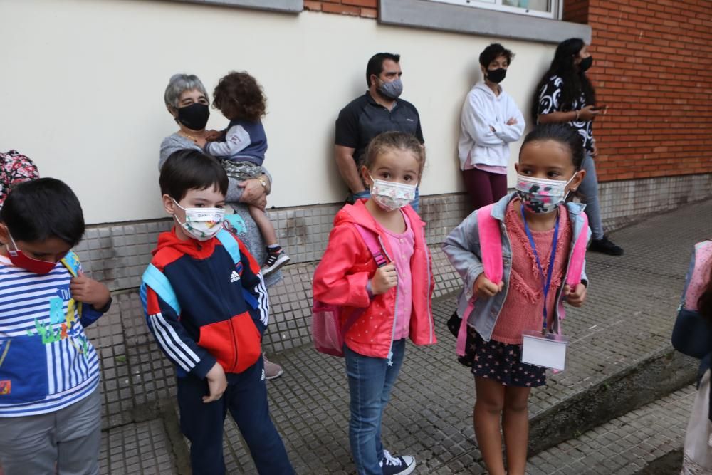 Gijón: a las aulas con distancia y sin lloros