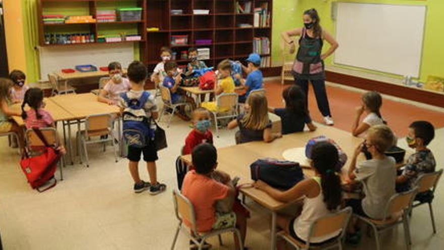 Pla obert d&#039;una classe d&#039;infantil de l&#039;Escola Catalònia de Barcelona.