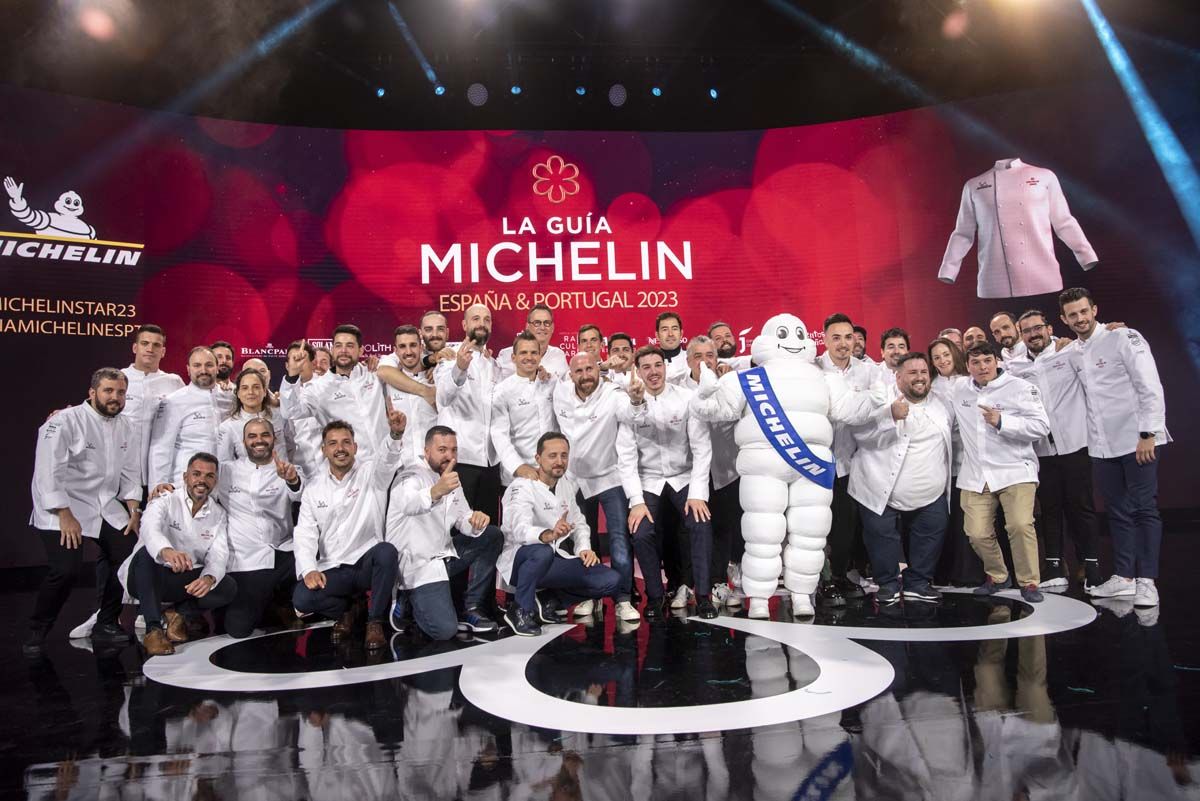 Imágenes de la gala de la Guía Michelin en la que Atrio recibió su tercera estrella