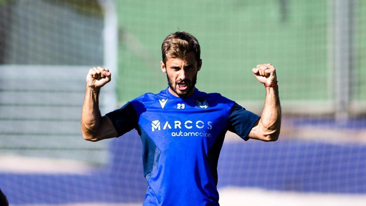 Marcelo Saracchi, en el entrenamiento de este jueves.