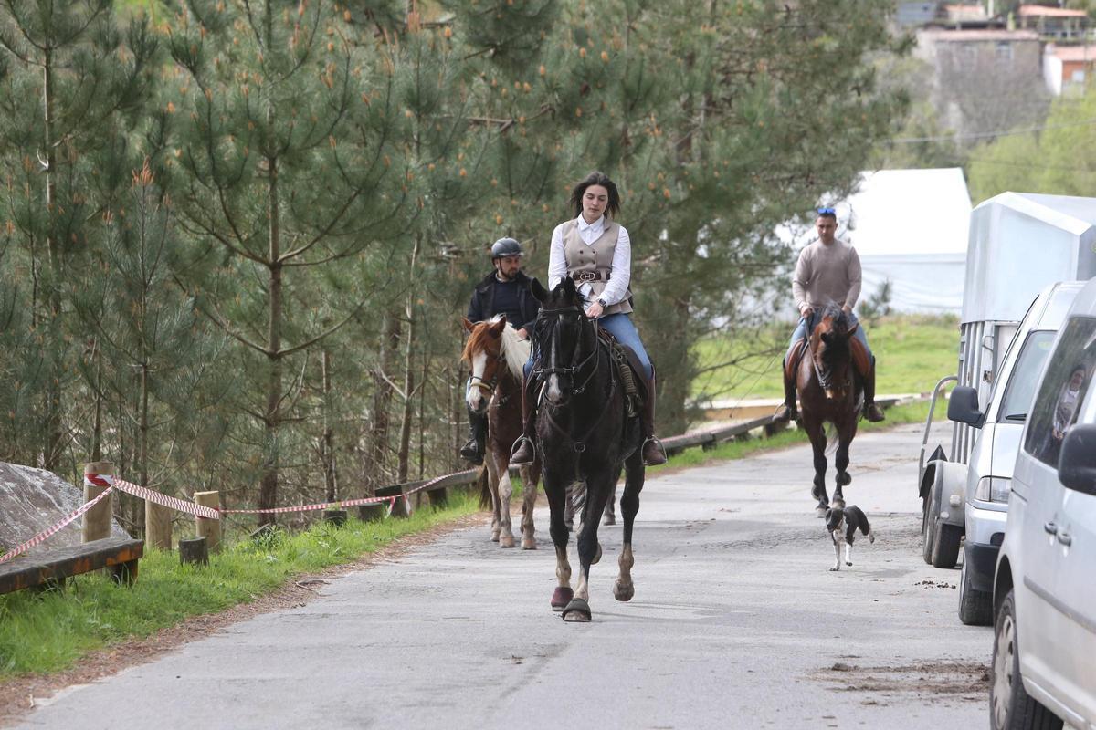 Participantes en la XIII Xuntaza Cabalar pola Costa