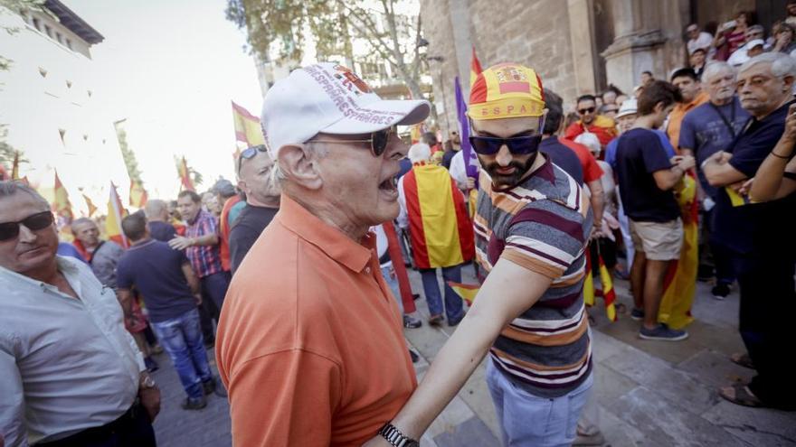 Accidentada manifestación por la