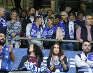Empresarios y grupos municipales celebran la "deuda cero" del Real Avilés: "Comienza una nueva era"