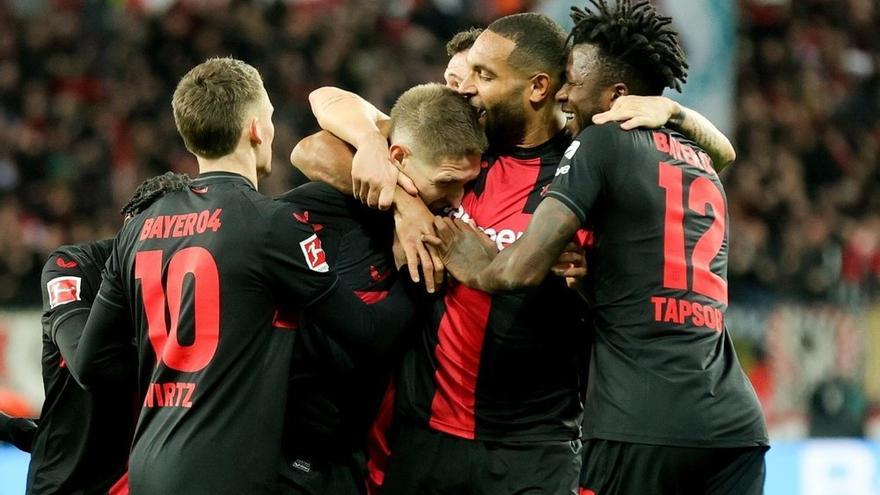 El Bayer Leverkusen a nueve partidos del &#039;triplete&#039;