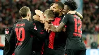 El Bayer Leverkusen a nueve partidos del 'triplete'