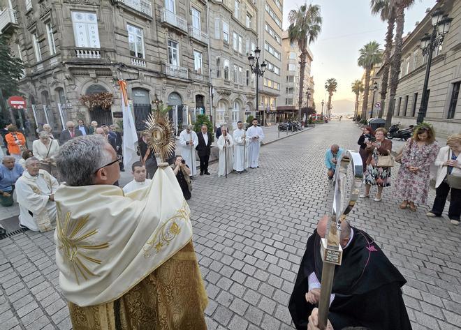 El Corpus Christi cobra vida en Vigo