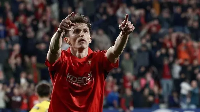 Y lo volvió a hacer: Budimir rescató al Osasuna con el gol de la victoria