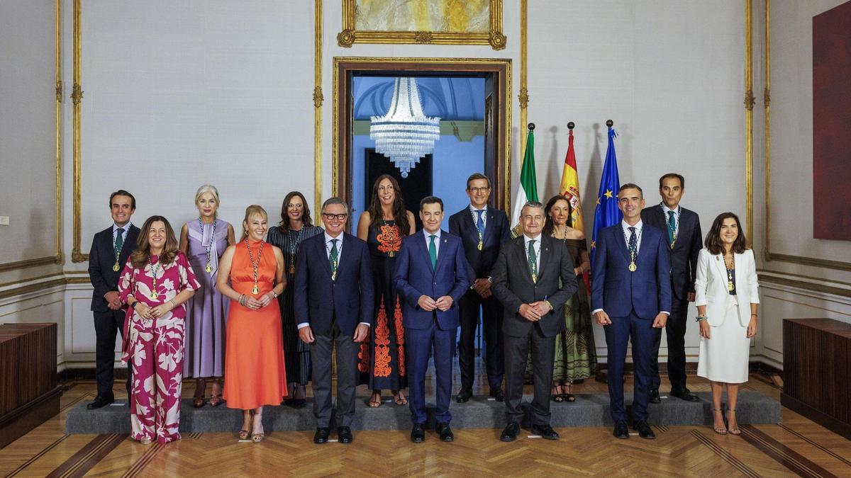 Moreno da la bienvenida a su nuevo Consejo de Gobierno para la XIII Legislatura