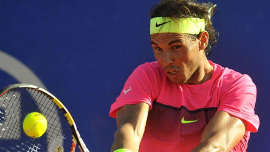Rafa Nadal, durante las semifinales.
