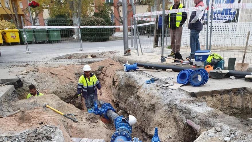 Cehegín renueva un tramo de la red de agua para mejorar el servicio en pedanías