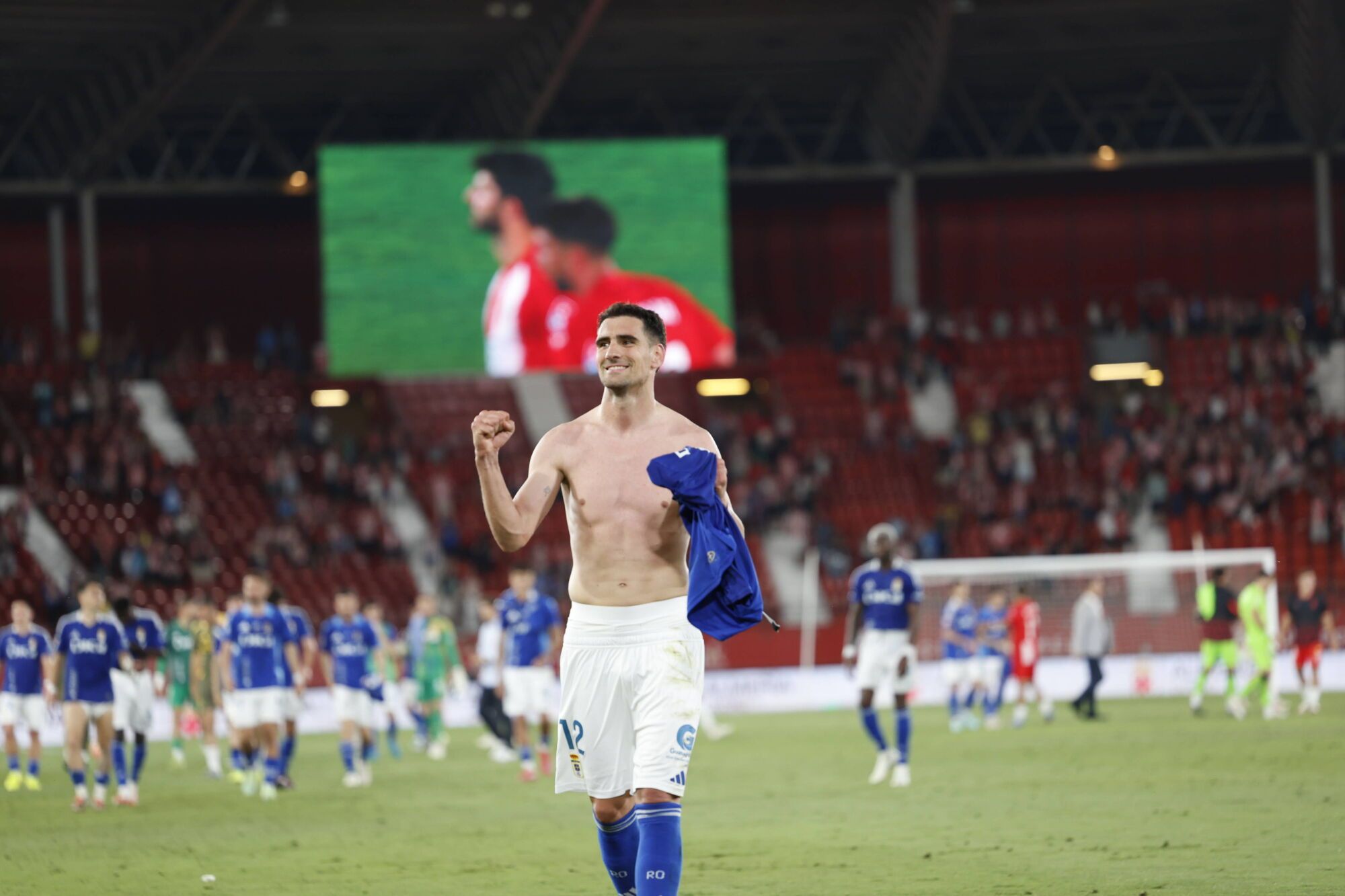 Así fue el primer partido del play-off entre el Almería y el Real Oviedo
