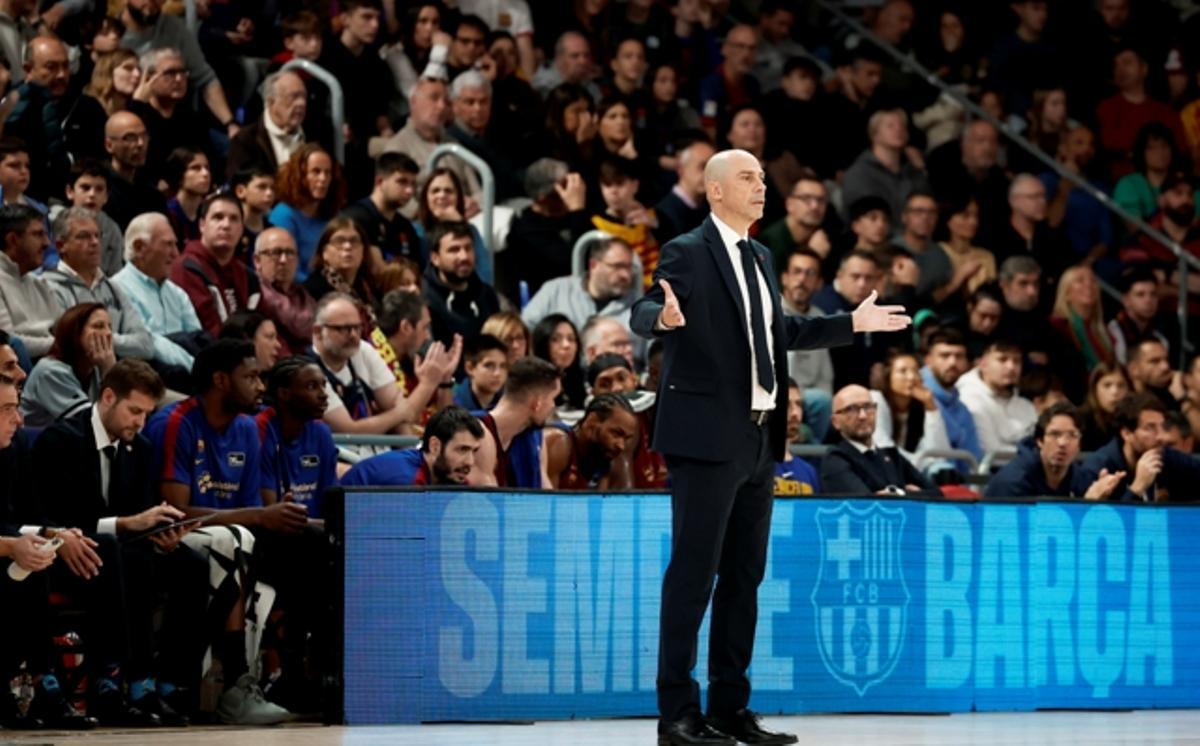 La afición culé ha llenado cada encuentro en el Palau a pesar de la trayectoria irregular del equipo