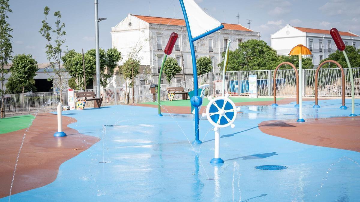 Parque acuático de la Ciudad de la Infancia de Mérida.