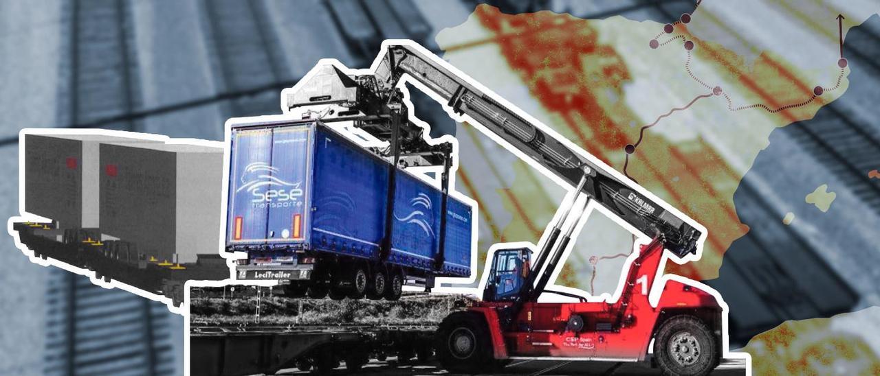 Talleres Alegría hará 50 vagones porta-camiones para la autopista  ferroviaria de España - La Nueva España