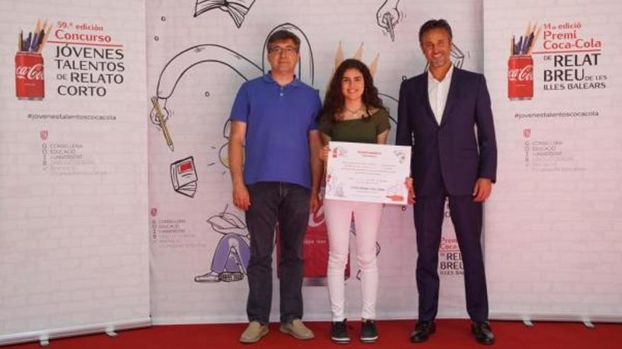 Neus Flores Simonet, ganadora autonómica del Premi Coca-Cola de Relat Breu de Balears