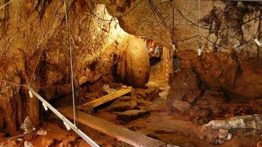 Una cueva habitada hace 7.000 años