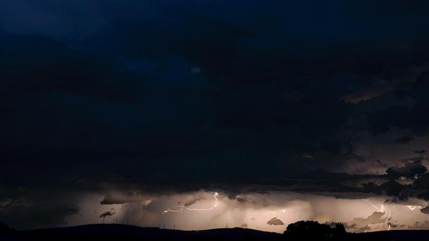 Tormentas el pasado fin de semana en Lugo