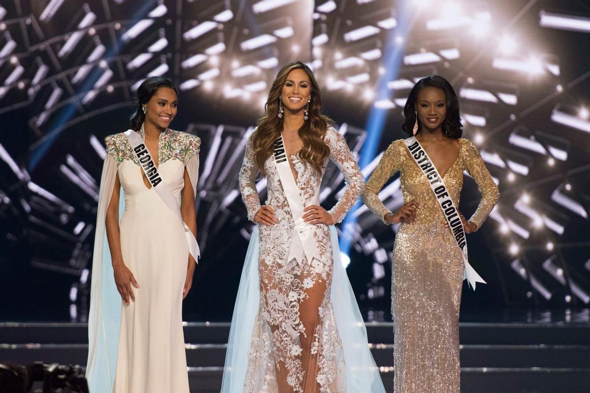 Las tres finalistas a Miss USA 2016