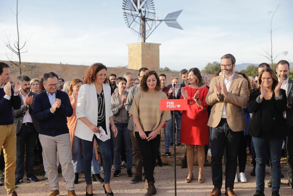 FOTOS/ El PSOE presenta sus listas al Parlament balear, al Consell de Mallorca y al Ayuntamiento de Palma