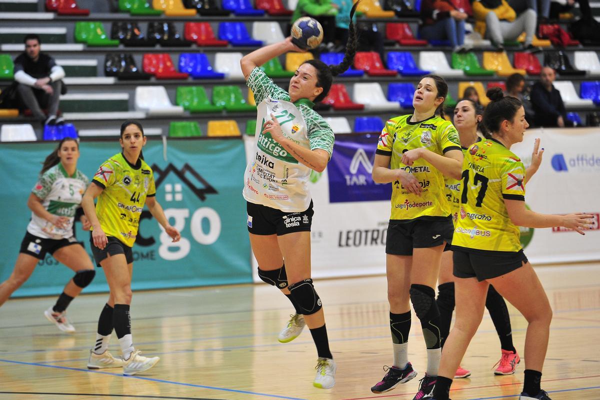 Uno de los últimos partidos del Atticgo Balonmano en Elche