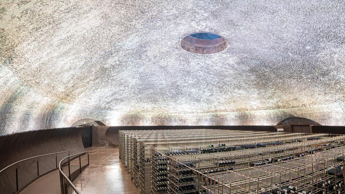 La cúpula de la bodega de Esperit Roca.