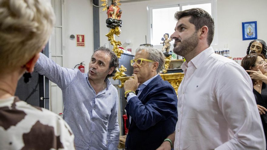 Un programa de la Diputación financia la restauración de imágenes de la Semana Santa de Córdoba