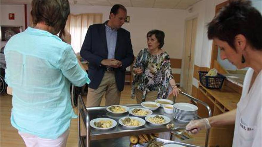 El Sepad garantiza la normalidad en los menús de las residencias