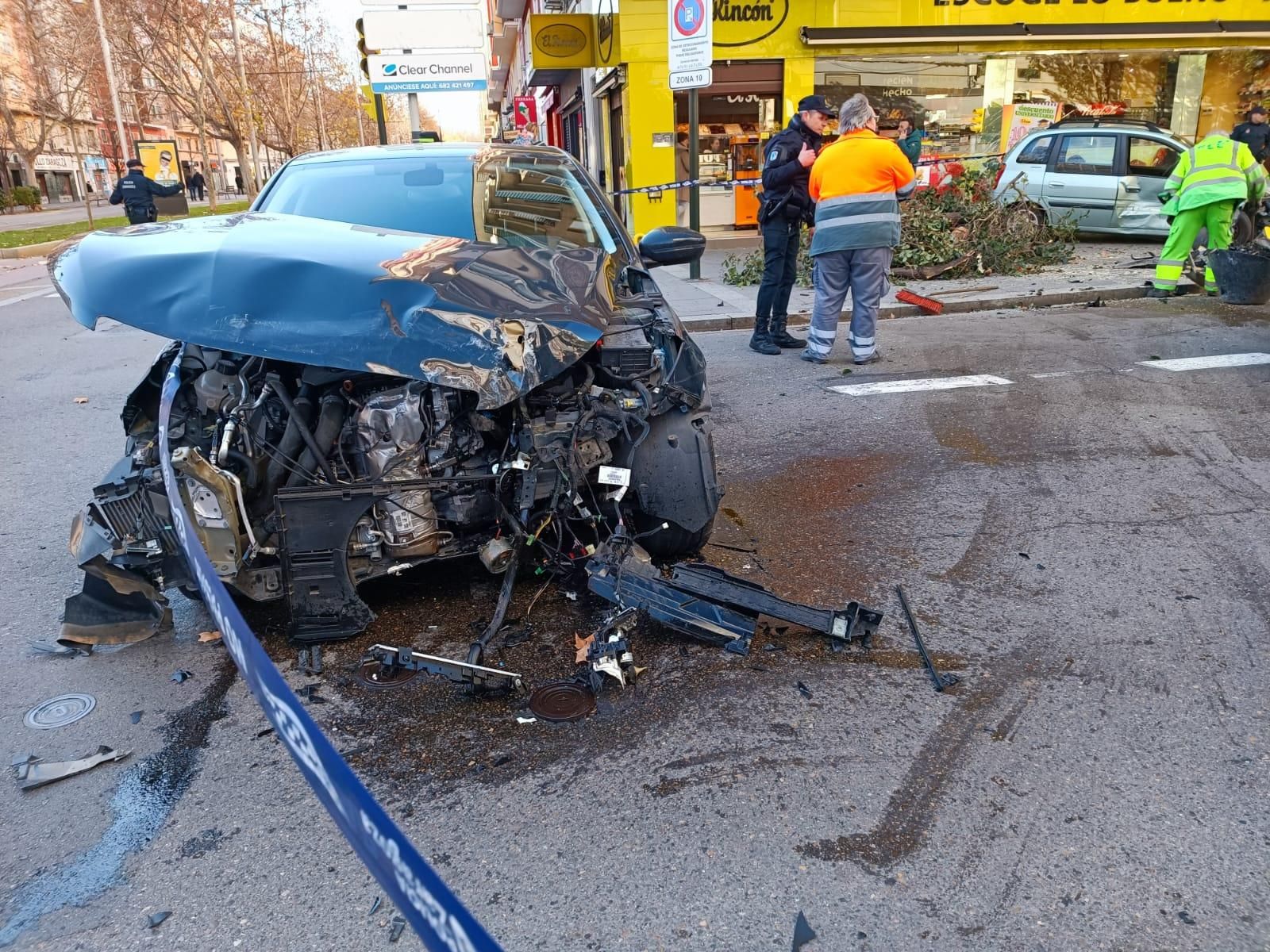 El accidente de Tomás Bretón, en imágenes