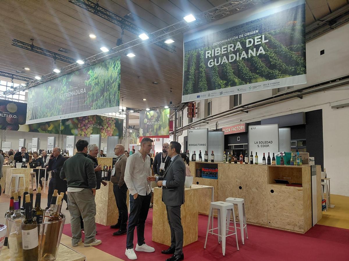 Extremadura participa por primera vez en la feria Barcelona Wine Week (BWW).