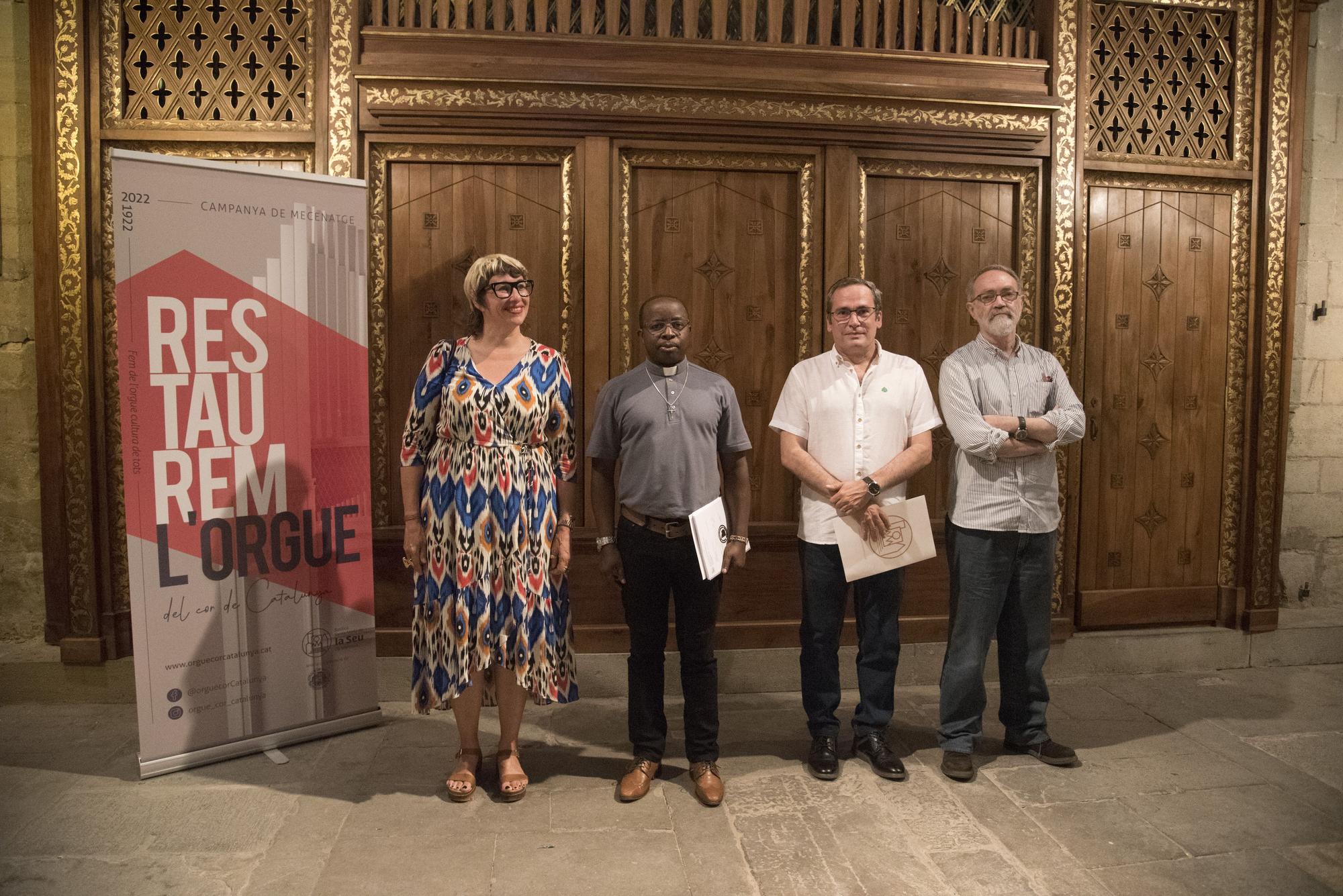 Presentació de l'orgue restaurat de la Seu de Manresa