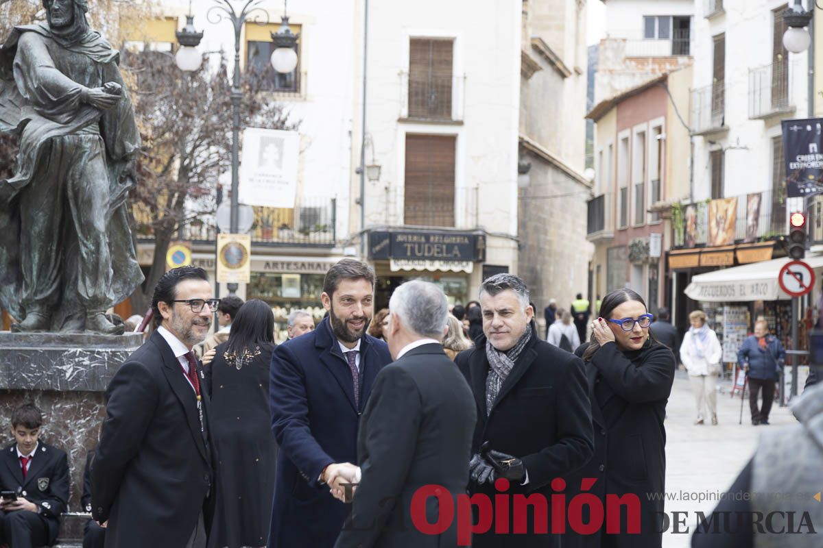 Clausura Año Jubilar de Caravaca (recepción de invitados)