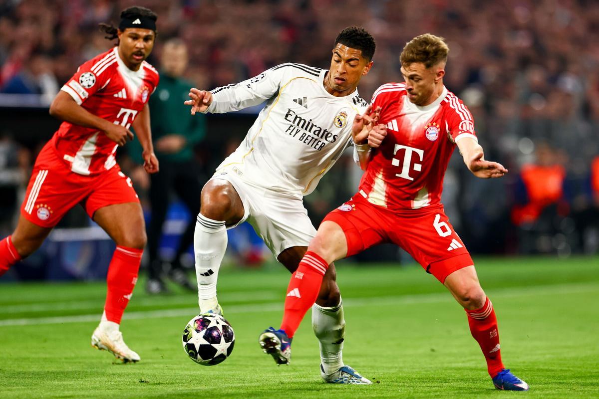 Champions League: Bayern - Real Madrid, en imágenes.