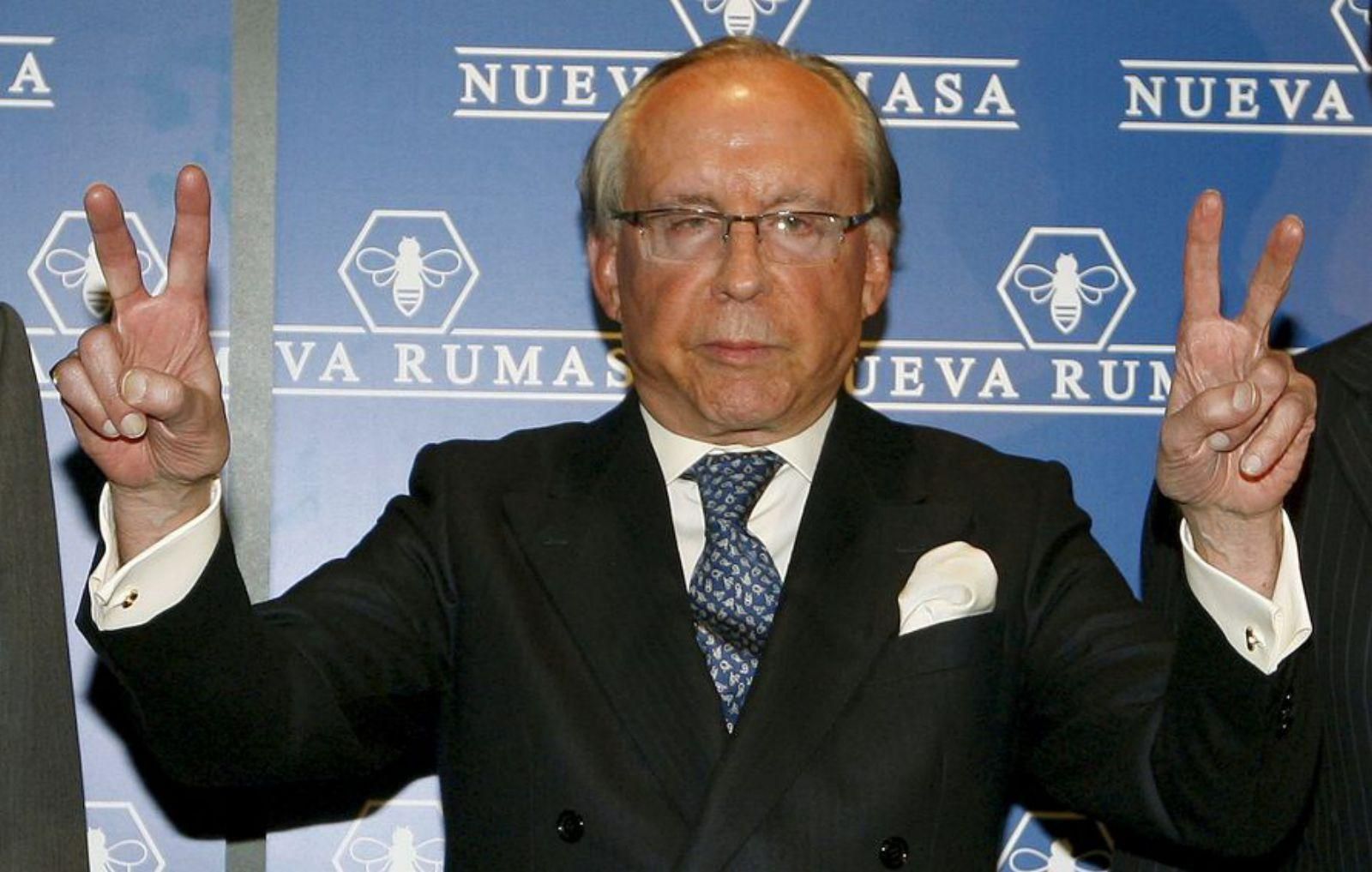 El patriarca de Nueva Rumasa, José María Ruiz Mateos, en 2015.