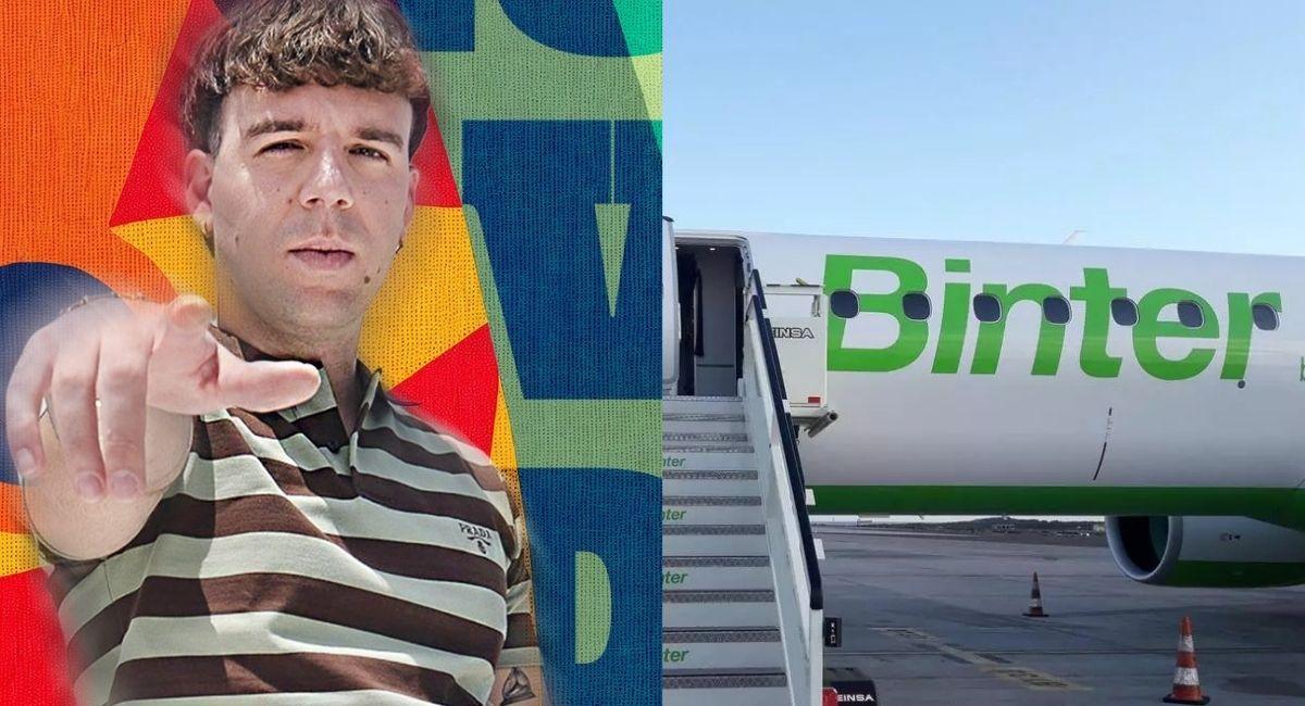 Quevedo y la compañía Binter