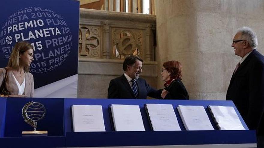 Carmen Posadas, José Creuheras, Rosa Regàs y Fernando Delgado.