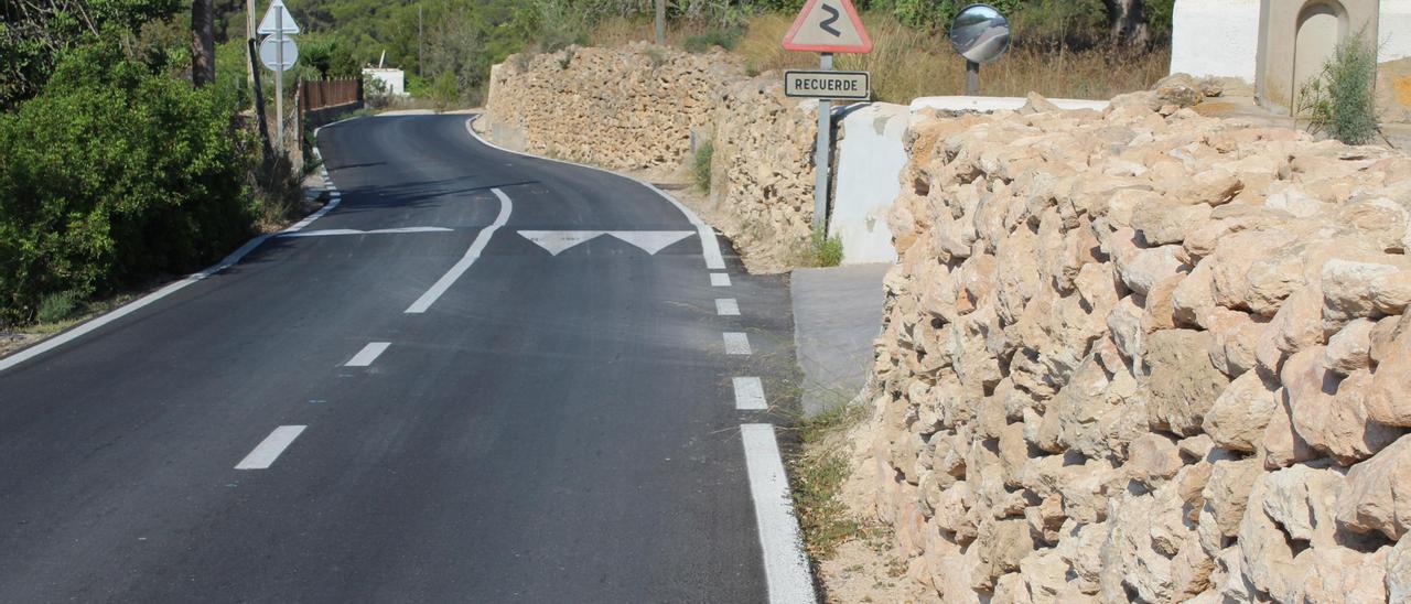 Más seguridad para el camino de Can Carlos en Jesús