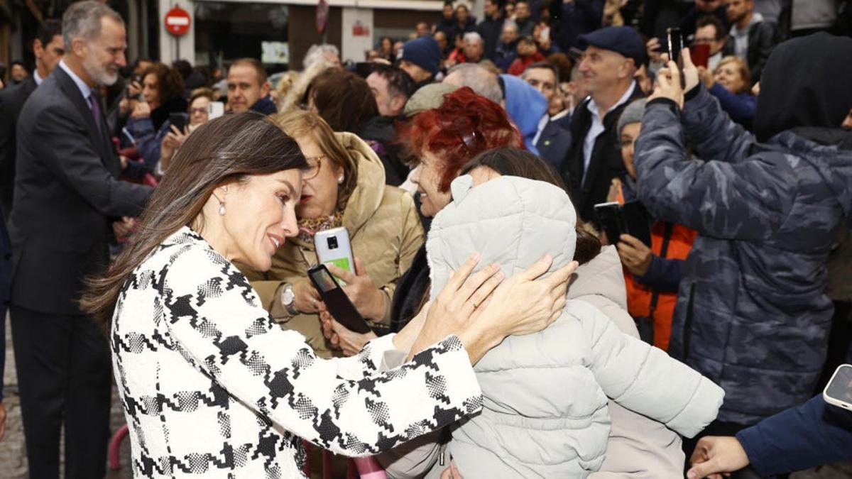 Los Reyes durante su última visita a Toledo en febrero de 2025