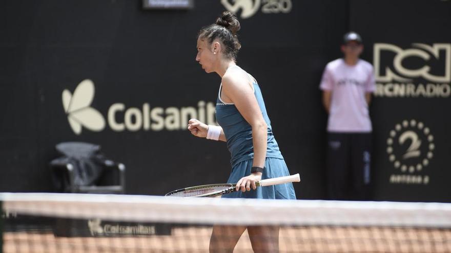 Sara Sorribes ya está en cuartos de final en Bogotá