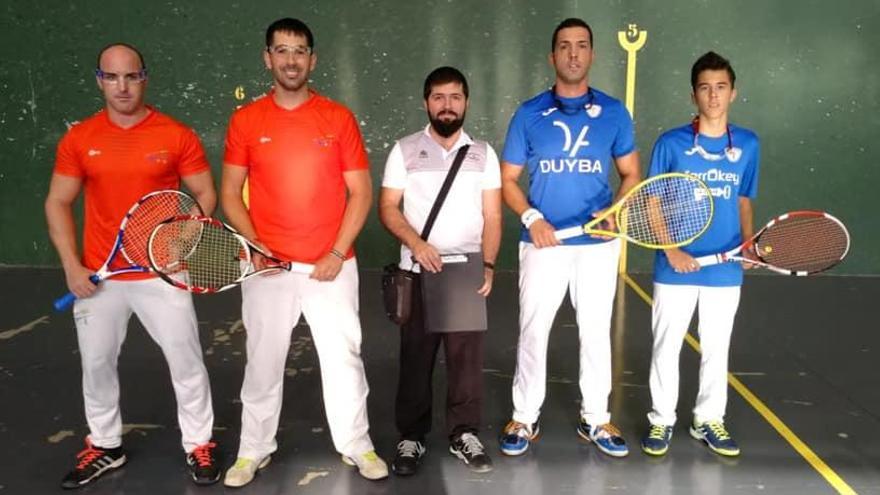 Pleno de victoria para el Club Frontenis Elche