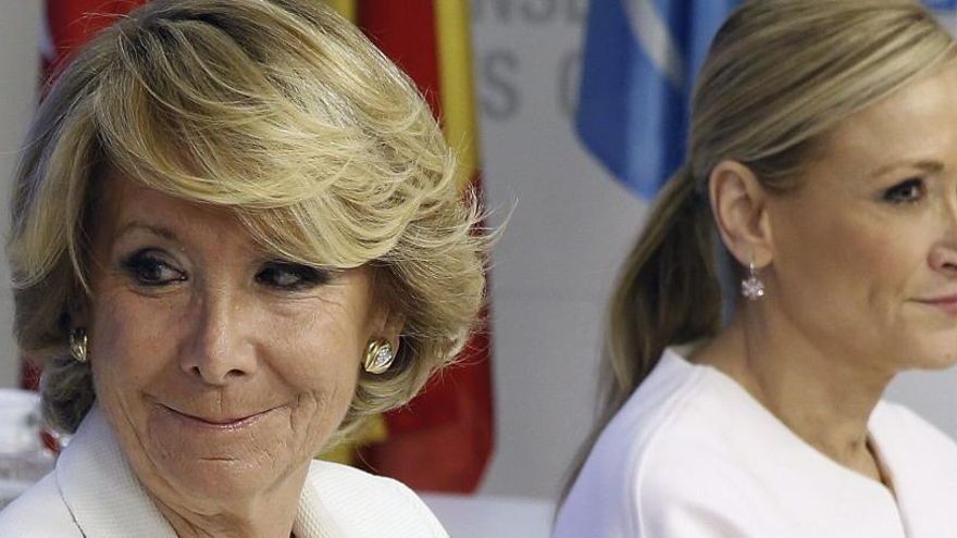 Esperanza Aguirre y Cristina Cifuentes