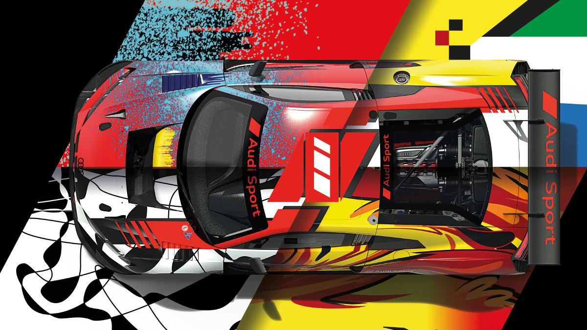 Audi Sport celebra el centenario de Spa con cuatro decoraciones especiales para sus coches GT3