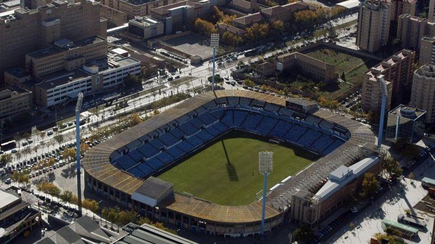 Las obras en La Romareda no afectarán a la práctica deportiva ni a los espectadores