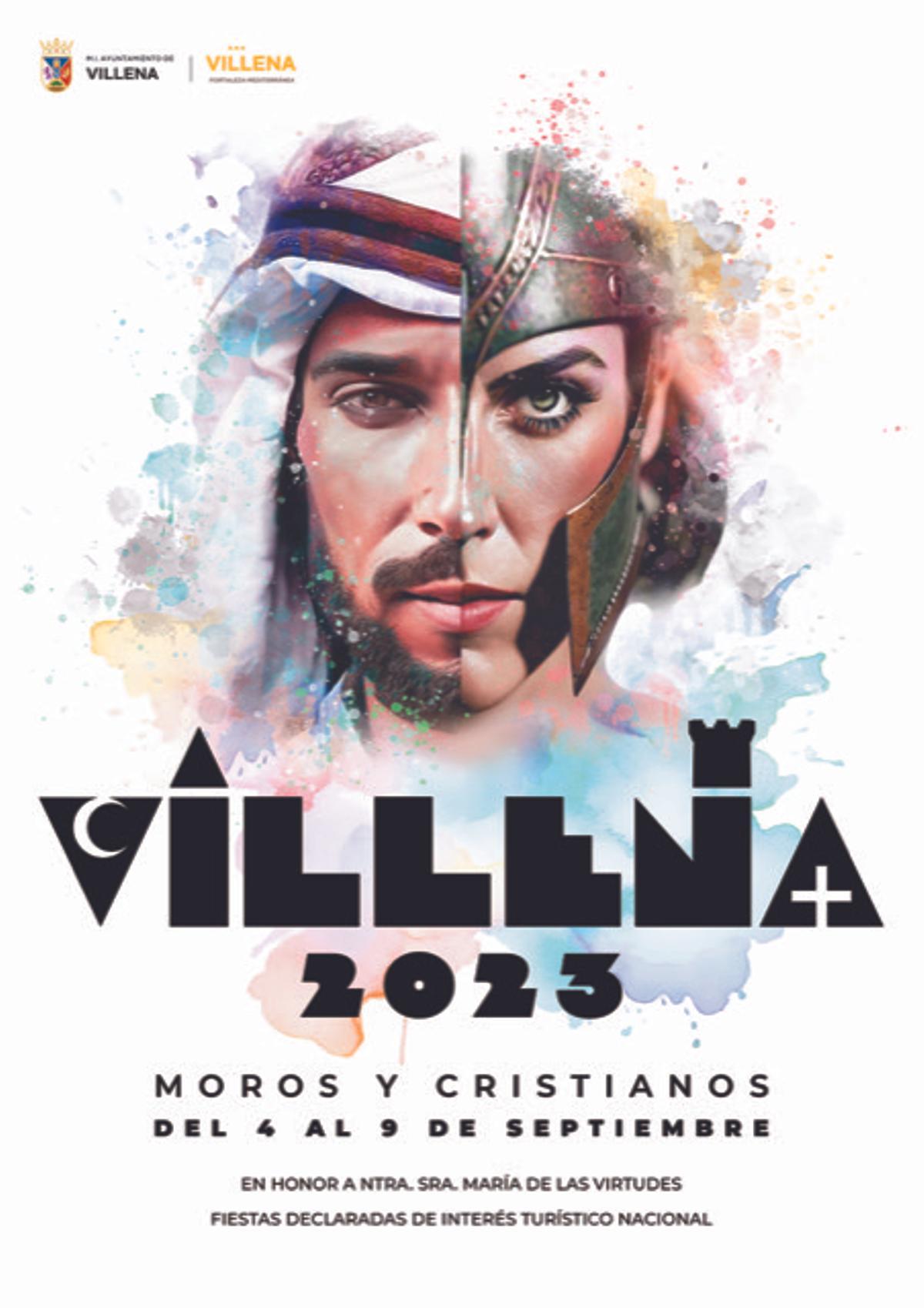 El cartel de las fiestas de Villena de 2023.