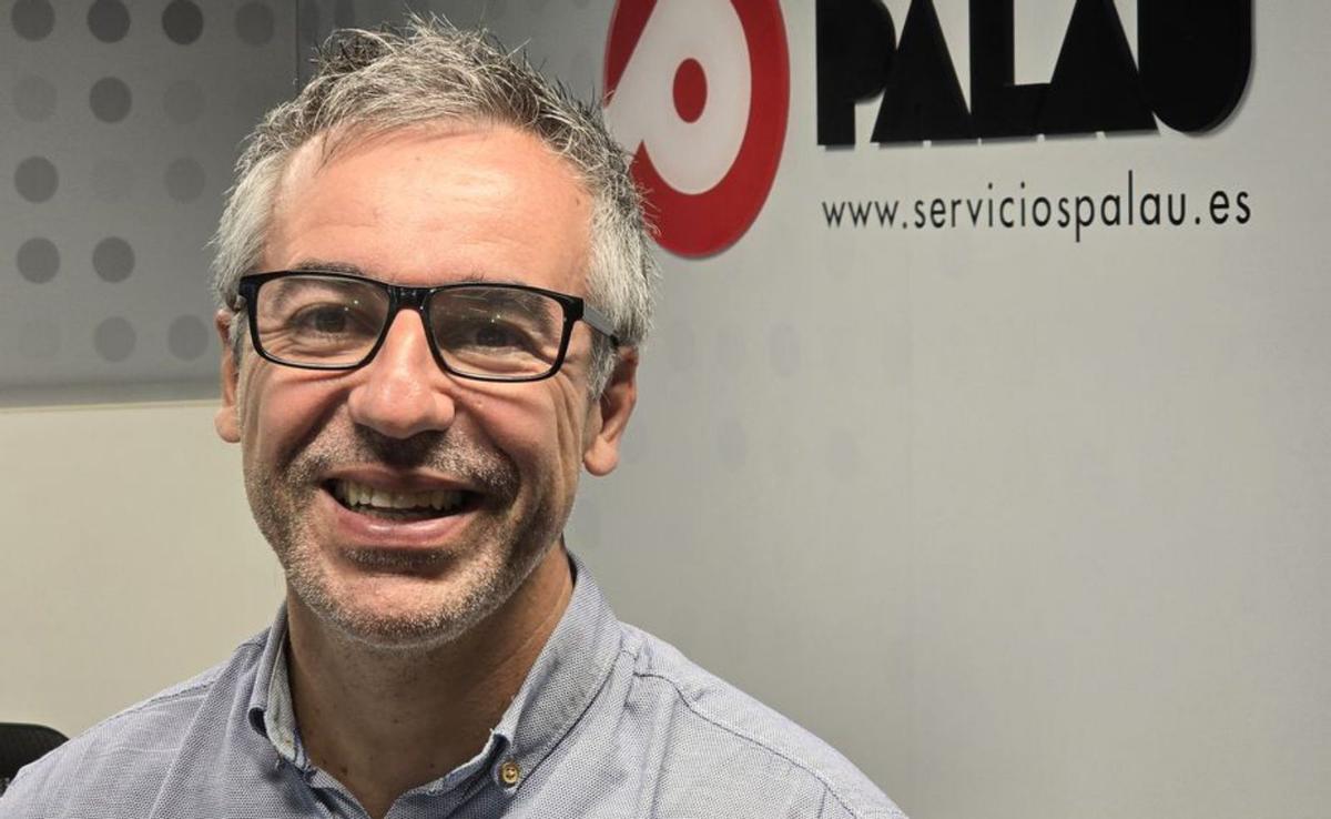 el director de ventas de Servicios Palau, Xavier Serrano.