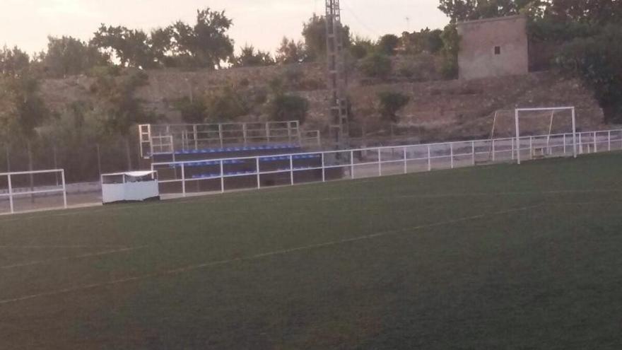 Aparecen más boquetes en los campos de fútbol  de ´El Canó´ en Llíria