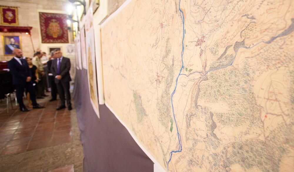 Exposición cartográfica en Capitanía General de València